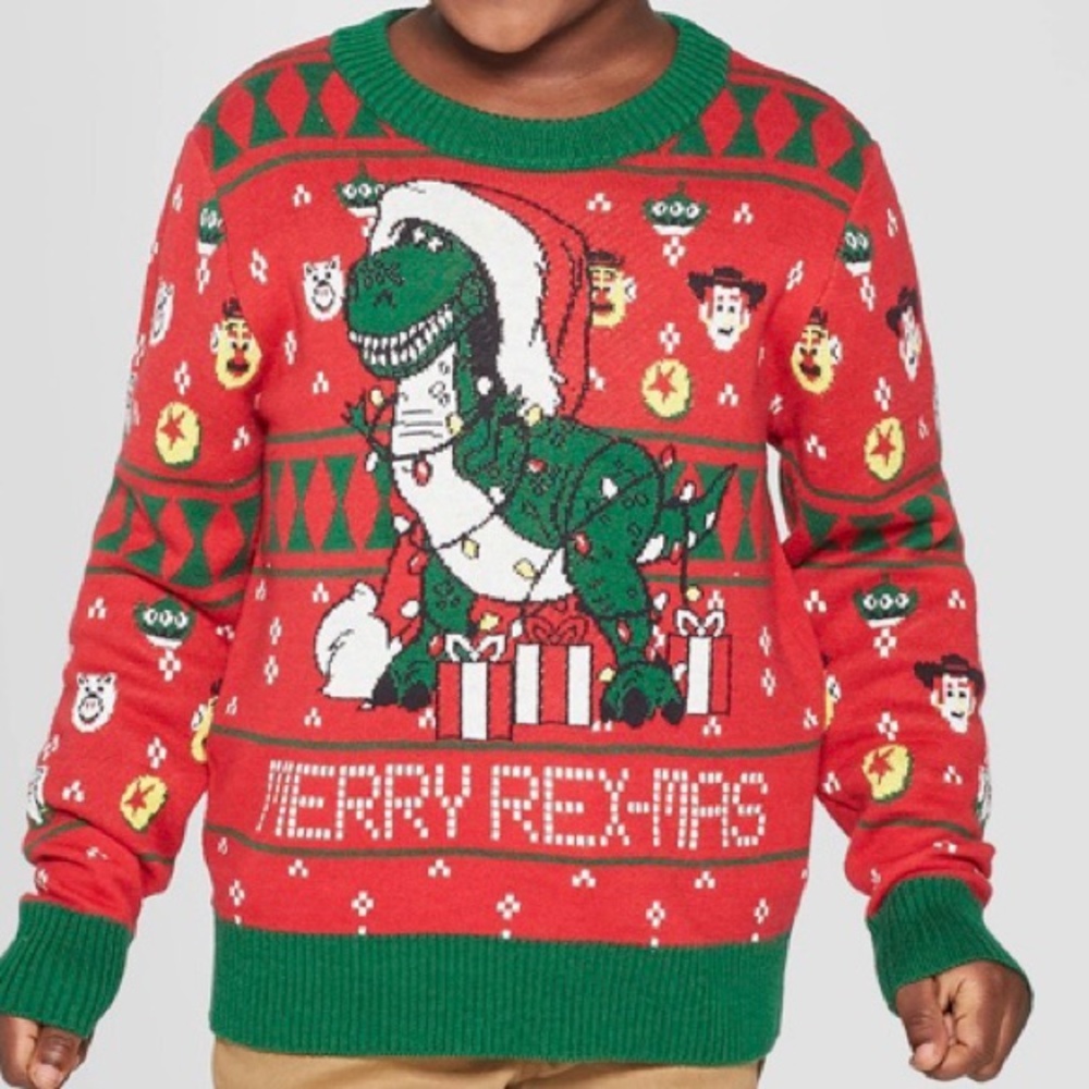 Rex toddler sweater